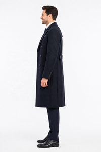 Uniformes d'aviation personnalisés à manches longues pour pilotes et personnel de cabine |   Uniformes d'aviation OEM ODM |   Ensemble de manteaux d'hiver pour hommes, style steward de l'air - Product Image 3
