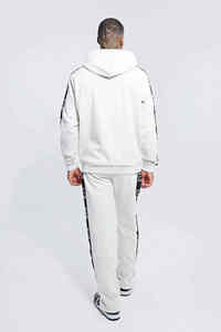 Survêtements élastiques à dessin Ensemble 2 pièces Pantalons de survêtement et sweats à capuche Ensembles de jogging Survêtements pour hommes - Product Image 2