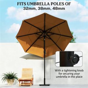 Base e Supporto per Ombrellone da Patio per Terrazze - Accessorio Premium per Arredamento Esterno - Product Image 2