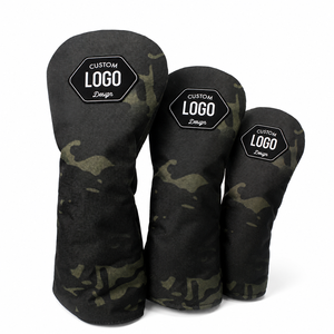 Lightweight Protective Classic Leather <b>Golf</b> Head Cover Simple Design Soft Material For Everyday Use Pu Leather <b>Golf</b> Head Covers - Product Image 1