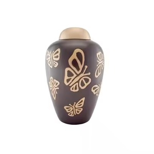 Custom Metal Cremation Urn Adult Funeral <b>Memorial</b> Urn Aluminum Cremation Urn Adult Custom Packaging Logo Design Supplier - Product Image 6