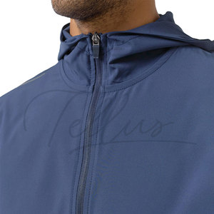 Custom Logo Nylon Men's jacket Windbreaker Sports Jacket and Shorts Sets Custom Made Men Sets Two Piece Windbreaker Shorts - Product Image 3