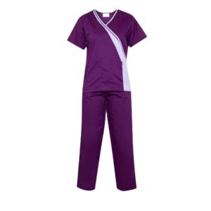 Tenue d'assistante dentaire ergonomique avec fente latérale pour une mobilité optimisée, uniforme clinique pour femmes, tenue d'hôpital - Product Image 5