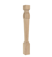 Pieds de table modernes et minimalistes en bois massif sculpté, faits à la main, robustes, faciles à installer, pour remplacement dans le salon ou l'appartement
