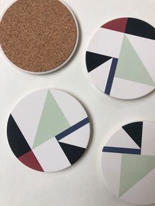 Top Quality Latest MDF Printed Trivets Standard Quality Printed MDF coaster <b>Set</b> Manufacture From India By Handmade Collection - Product Image 6