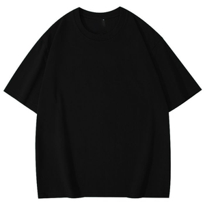 Bangladesh CN Factory Price Custom Logo Embroidery OEM 220G Pure Cotton Women Short Sleeve Custom Printed T Shirt - Product Image 1