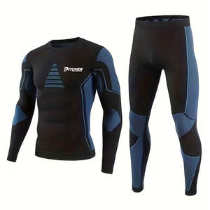 Ensemble de rashguards pour homme, confort maximal, séchage rapide, tenue de sport pour entraînement et performance athlétique - Product Image 1