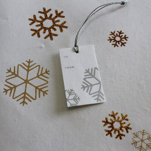 High Quality Customized Multicolour Printed By Silver Screens For Ceremonies & Festivals Recycled Cotton Papers Tags - Product Image 1