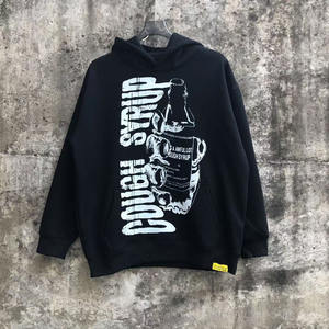 Sweat à capuche épais de haute qualité 500 g/m² en molleton bouclette 400 g, coupe décontractée sans cordons pour homme - Product Image 6