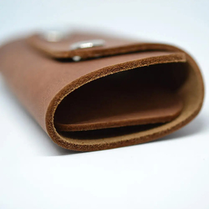 Dernier design, vente en gros, porte-clés en cuir véritable légers, impression de logo personnalisée de qualité supérieure, porte-clés en métal, porte-clés en cuir - Product Image 2