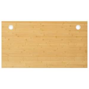 Tablero de escritorio para computadora de bambú de 39.4 x 23.6 x 0.6 pulgadas, duradero y ecológico - Product Image 1