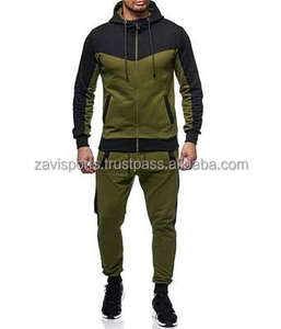 Conjunto Deportivo de Alta Calidad para Hombre, con Logotipo Personalizado, Felpa Técnica, para Gimnasio y Jogging, 100% Algodón, con Capucha y Cremallera Delantera, Estilo de 2 Piezas - Product Image 6