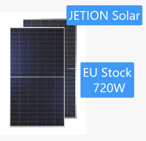 แผงโซลาร์เซลล์ JETION <span class=keywords><strong>Solar</strong></span> 720W สีดำ ผลิตจากไฟเบอร์กลาส ใช้เทคโนโลยี HJT ชั้นนำ มีสินค้าใน <span class=keywords><strong>EU</strong></span> จัดส่งรวดเร็วสำหรับการใช้งานเชิงพาณิชย์ - Product Image 1
