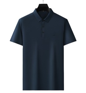 Polo de Manga Corta para Hombre, Color Marrón, Corte Regular, Cuello con Botones, Tejido Informal - Product Image 6