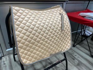 2025 Custom Comfortable Horse Cotton Saddle Pad Set Matching Polyester Lining for Horse Protection Wholesale Saddle Pads - Product Image 4