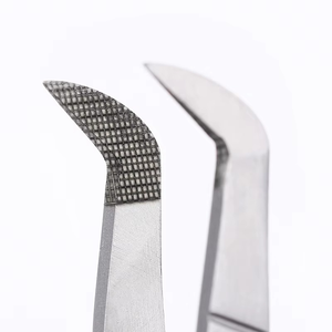Pinzas de Acero Inoxidable de Colores Personalizadas al por Mayor para Extensión de Pestañas, Pinzas de Volumen con Forma Personalizada y Marca Privada - Product Image 5