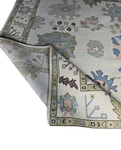 พรมปูพื้นสำหรับชาวเปอร์เซีย100% สีน้ำตาล12X15ชุดห้องนั่งเล่นถักมือขั้นต่ำ1ชิ้น - Product Image 3