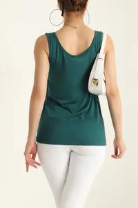 Nouveau débardeur pour femme, meilleur design, style décontracté, manches courtes, respirant, motifs unis/imprimés, prix abordable - Product Image 6