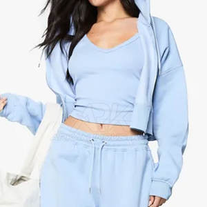 Nouveau design 2026 – Survêtement femme de qualité supérieure avec logo personnalisé – Tenue décontractée – Vente directe usine – Personnalisation sur mesure - Product Image 4