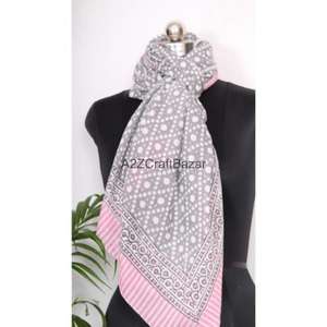 100% Cotton Block Print Floral Sarong Pareo Bikini Cover Beach <b>Wrap</b> Scarf Daily Wear Lightweight Soft Women Wholesale Fashion - Product Image 4