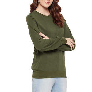 Sweat-shirt pour femmes, personnalisé, OEM, ODM, prix d'usine, haute qualité, doux, chaud, confortable, vêtements décontractés, streetwear, fournisseur - Product Image 4