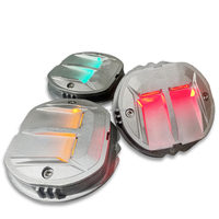 Étanche IP68, capacité de charge de 50 tonnes, éclairage à clou simple/double direction en option, couleur jaune, blanc, rouge, garantie de 3 ans