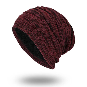 Comfortable Winter <b>Beanie</b> Cap Durable Knit Material Flexible Fit Daily Wear Outdoor Headwear Accessory - Product Image 3
