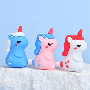 <span class=keywords><strong>Taille</strong></span>-<span class=keywords><strong>crayon</strong></span> manuel en PVC à trou unique en forme de licorne Kawaii 3D de qualité supérieure pour garçon ou fille - Product Image 4
