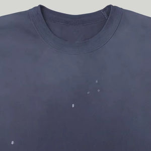 T-shirts en coton 100% pour hommes, coupe ample unisexe, manches courtes, col rond, basiques, unis - Product Image 2