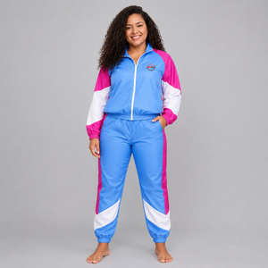 High Quality <b>Women's</b> <b>Windbreaker</b> Tracksuit Comfortable Breathable Eco Friendly Casual <b>Women</b> <b>Windbreaker</b> Tracksuit Sets - Product Image 1