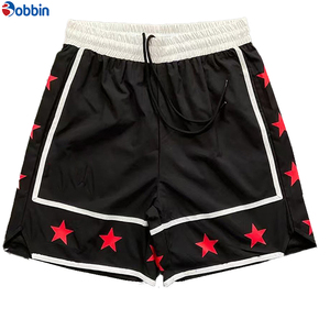 Shorts pour hommes personnalisés, best-sellers, pas chers, patchwork, impression sérigraphique, polyester, pour la course à pied, le basketball, l'entraînement, respirants, pour la salle de sport - Product Image 1