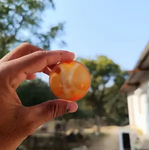 Bol décoratif de luxe poli miroir, bol en pierre finition mate, bol sculpté massif, décor en pierre de qualité supérieure - Product Image 3