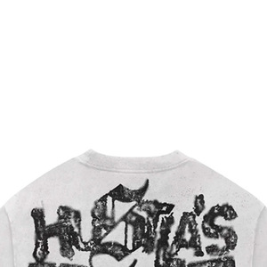 Rage Printed Oversized T-Shirt <b>Men</b> Formal <b>Turtleneck</b> Short Sleeve 100% Cotton Knitted Solid Fit Regular - Product Image 2