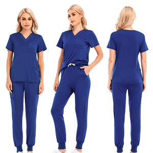 Uniforme Médico Cómodo y Transpirable de Tela Twill, Trajes Quirúrgicos con Detección de Agujas, Personalizables para Doctores y Enfermeras, Material Hospitalario - Product Image 1