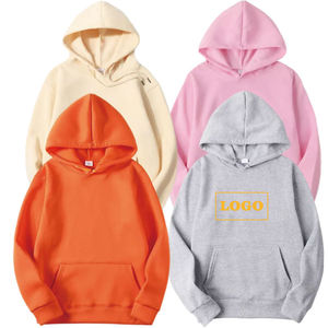 เสื้อสเวตเชิ้ตมีฮู้ดสีเทาสำหรับผู้ชาย ทรงปกติ สีพื้น ผ้าโพลีเอสเตอร์ฟลีซ กันลม ระบายอากาศได้ดี แห้งเร็ว สวมใส่สบายๆ ในฤดูใบไม้ร่วง มีกระเป๋า - Product Image 4