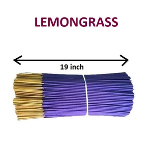 Varillas de incienso de 19 pulgadas, varitas de incienso naturales de limoncillo más vendidas, suministro a granel (púrpura) - Product Image 1