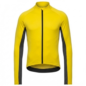Vestes de cyclisme personnalisées en gros pour hommes, réfléchissantes, respirantes, extensibles, à manches longues, pour la course sur route, séchage rapide - Product Image 4