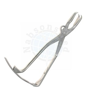 Pinza Ortopédica para Sujeción Ósea Bishop de 12.5 Pulgadas con Mordaza Ajustable de Trinquete, Pinza Quirúrgica de Acero Inoxidable Alemán Premium, CE - Product Image 2