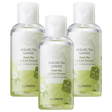 Offerta Speciale: Lozione Struccante per Labbra e Occhi al Tè Verde Saem Healing Tea Garden 150ml, Confezione da 3 - Product Image 1