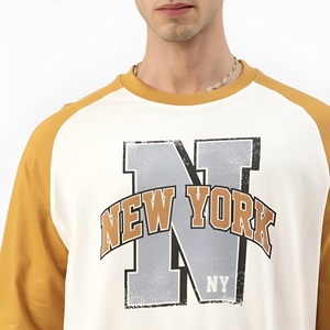 Custom Men's Oversized 100% Cotton <b>Heavy</b> Fabric Patch Design <b>T</b>-<b>Shirt</b> 260Gsm DTG Street Trend Wash Blank <b>Shirt</b> - Product Image 4