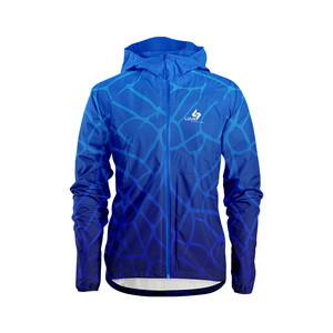 Chaqueta Cortavientos con Capucha para Hombre, Logotipo Personalizado Impreso, Secado Rápido, 100% Nailon Recubierto, Ropa Deportiva de Verano, Chaquetas Cortavientos - Product Image 5