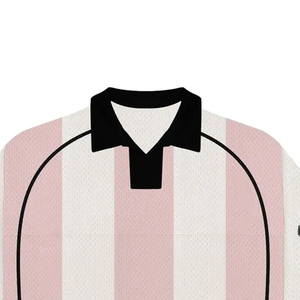 CLASSICAL TRENDS Maillot de football personnalisé imprimé par transfert thermique 100% polyester maille à double sangle manches courtes col en V unisexe - Product Image 4