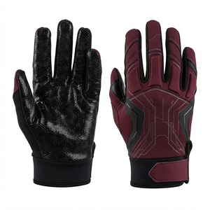 Gants de football américain haute performance en cuir avec écran tactile pour hommes, femmes et jeunes joueurs – Respirants et légers pour l'entraînement - Product Image 5