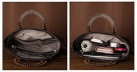 Sacs fourre-tout pour femmes en cuir véritable, multi-poches, fermeture à glissière, haute qualité, design de logo personnalisé, vente en gros