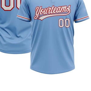 Maillot de baseball gris pour homme, manches courtes, imprimé par sublimation, respirant, polyester, coupe classique, toutes saisons, vêtements d'équipe - Product Image 5