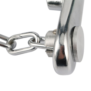Pinza de sujeción nasal para ganado de calidad premium con cadena, herramienta de contención animal para ganado vacuno y bovino, equipo para granjas. - Product Image 6