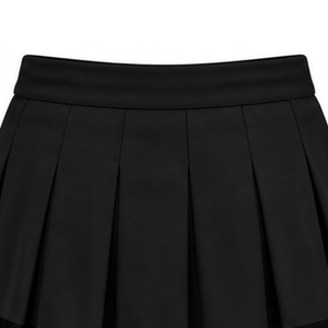 <b>Black</b> Gold Sublimated Cheer Panel <b>Skirt</b> <b>Pleated</b> Athletic Team Uniform Bottoms Performance Training Wear Competition Sports - Product Image 5
