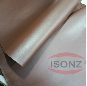 <b>Brown</b> Finished cowhide Leather For Custom Cradted Goods Bags Belts Wallets Leather Goods - Product Image 1