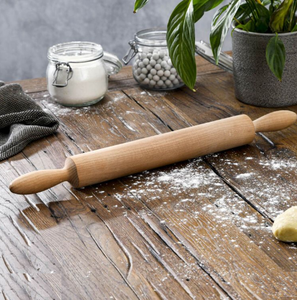 Wooden <b>Rolling</b> <b>Pin</b> Dumpling Dough Roller Essential Kitchen Utensil Tool for Fondant Pasta Wooden Mini <b>Rolling</b> <b>Pins</b> - Product Image 3