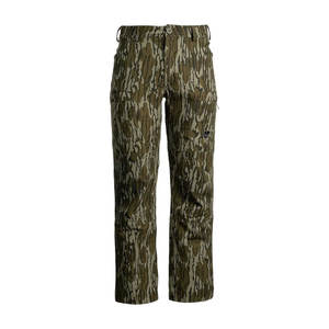 Pantalon de chasse pour homme léger, silencieux, camouflage, équipement tactique, genoux renforcés, doublure en maille respirante, résistant à l'eau - Product Image 4
